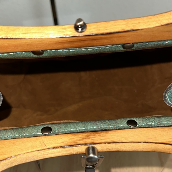 Patricia Nash Mirabella Wood Frame Leather - Picture 7 of 7